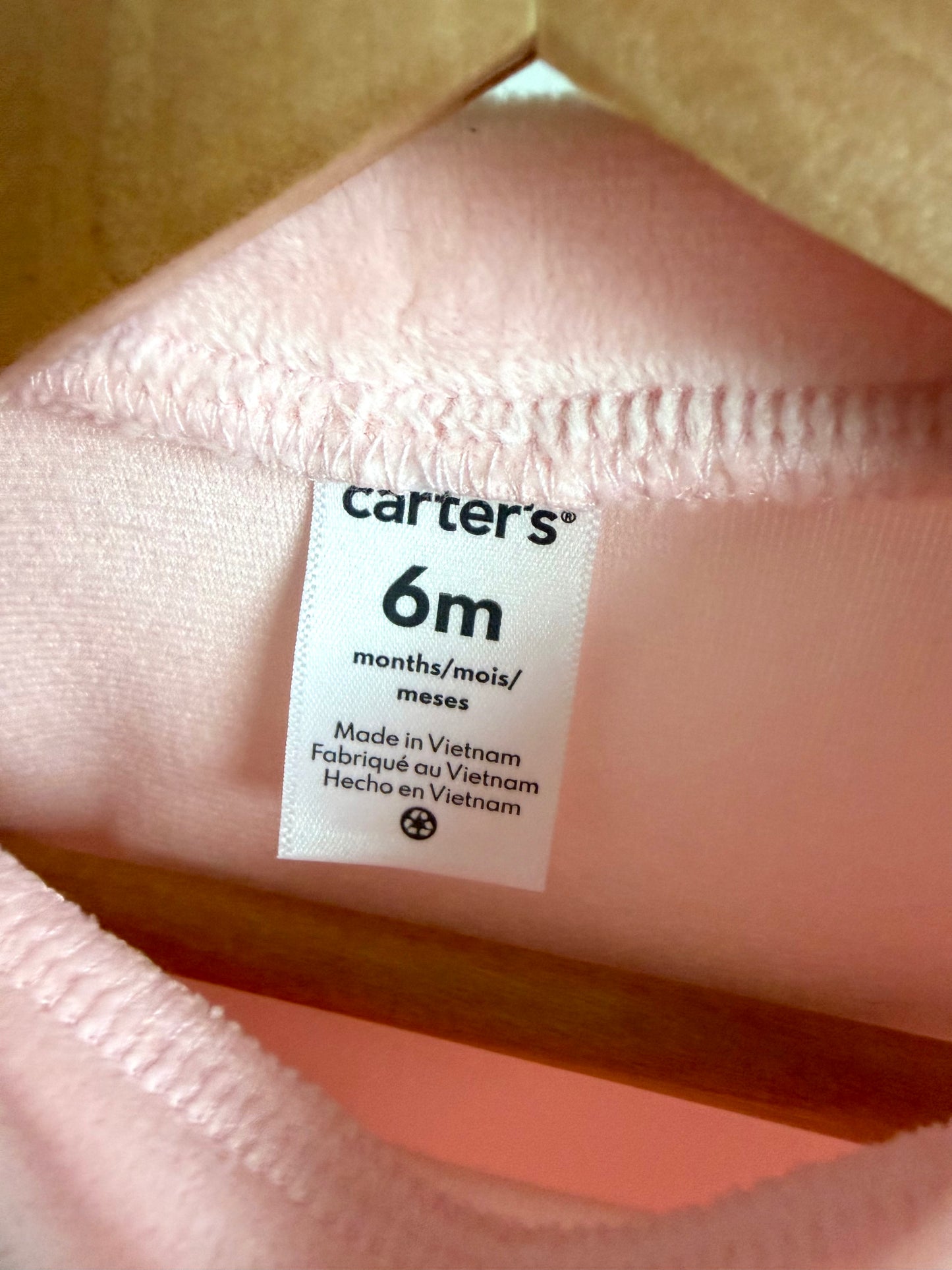 Pink Soft Ruffle Sleeve Sweater + Pants (With tags) / 6m
