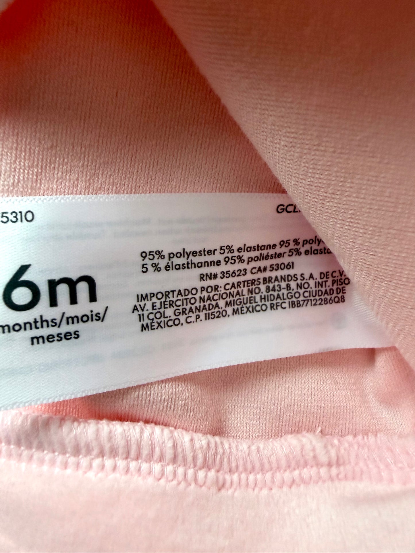 Pink Soft Ruffle Sleeve Sweater + Pants (With tags) / 6m