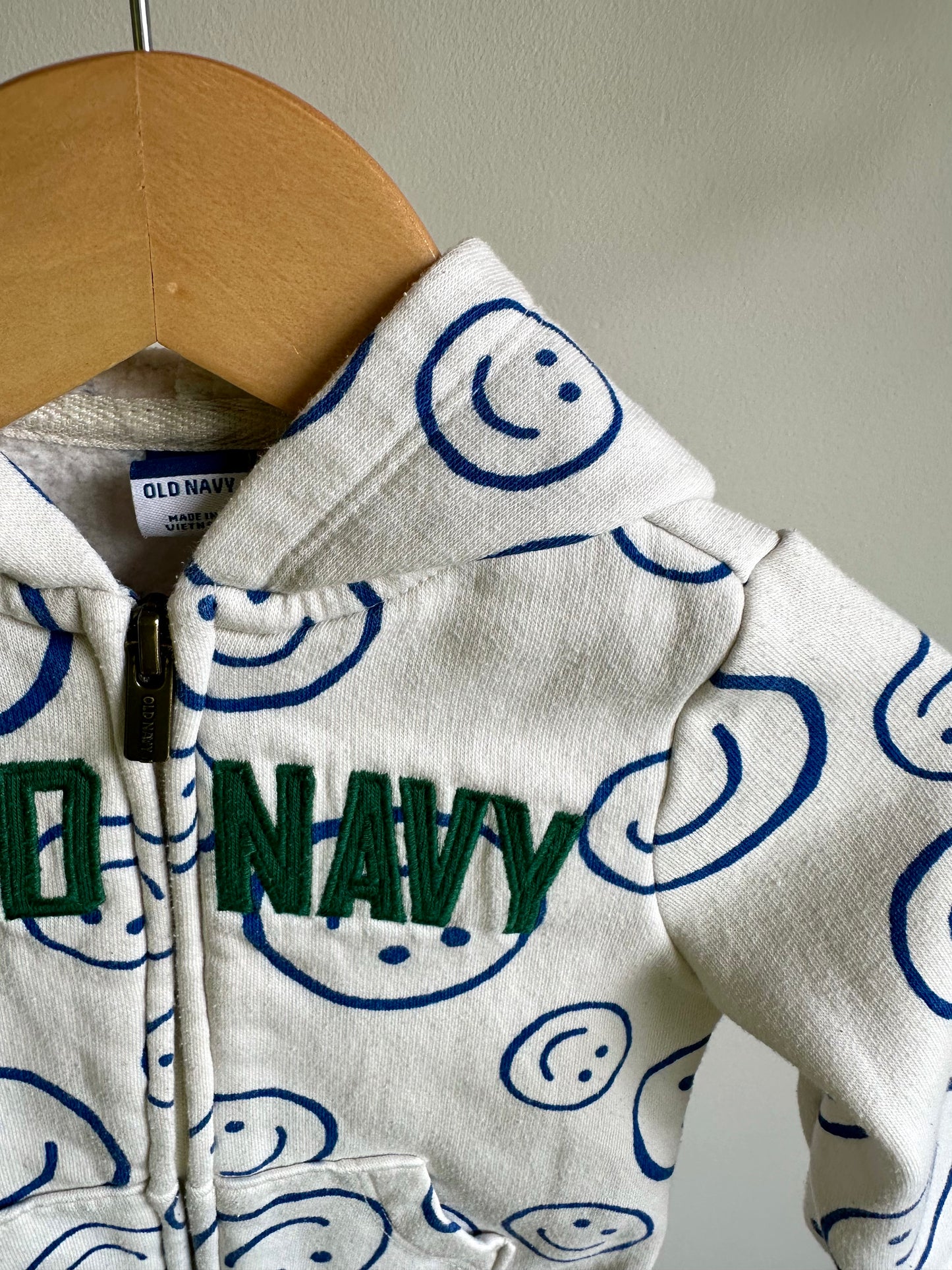 Smile Hoodie  / 12-18m