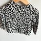 Black Hearts Pattern Long Sleeve Top / 2T