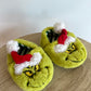 Grinch Slippers / Size 2 Infant