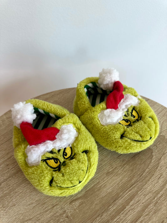 Grinch Slippers / Size 2 Infant