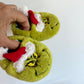 Grinch Slippers / Size 2 Infant