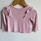 Pink Glitter Long Sleeve / 6-12m