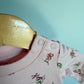 Pink Floral Tiered Dress / 3m