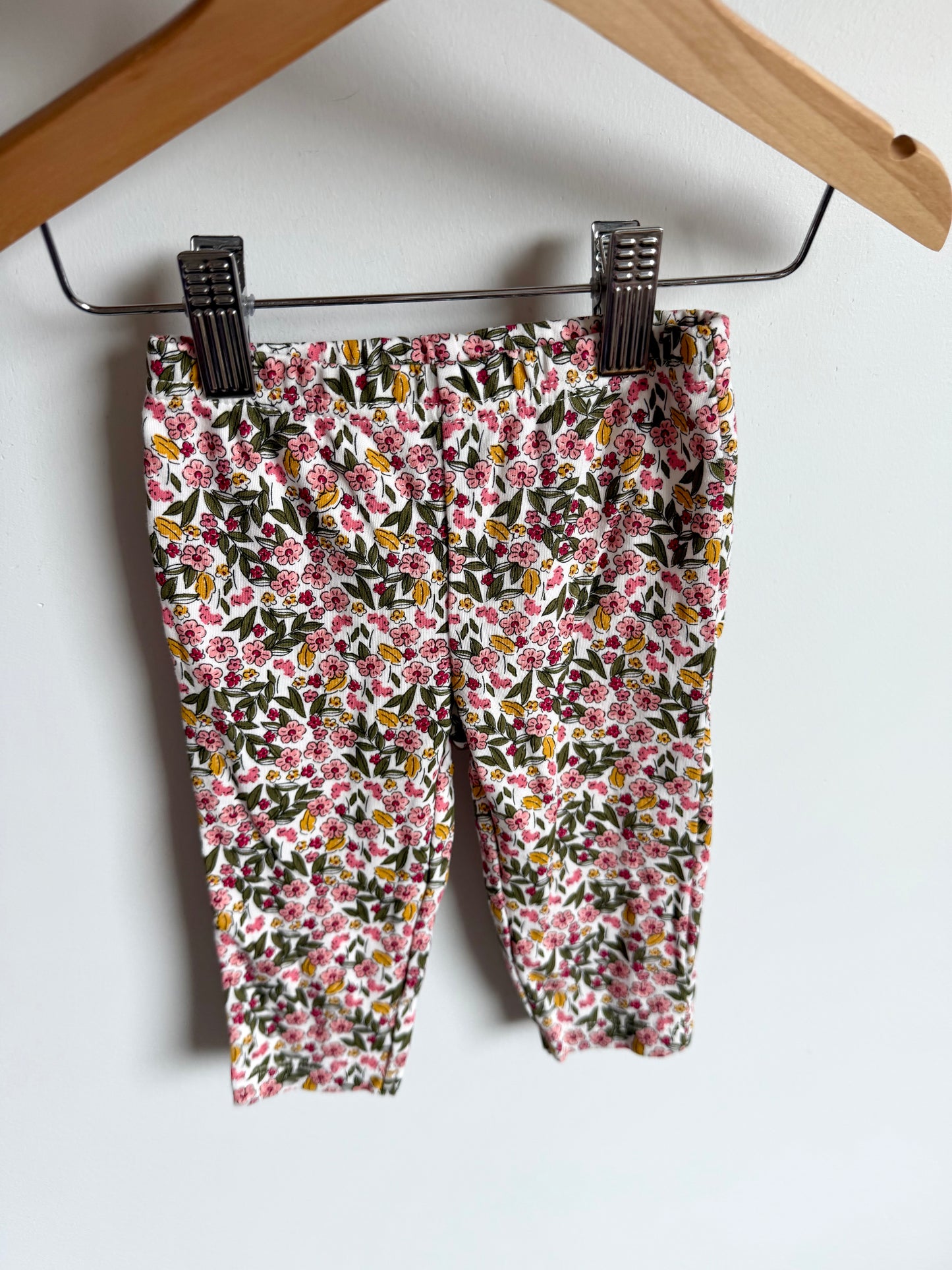 Floral Leggings / 3-6m