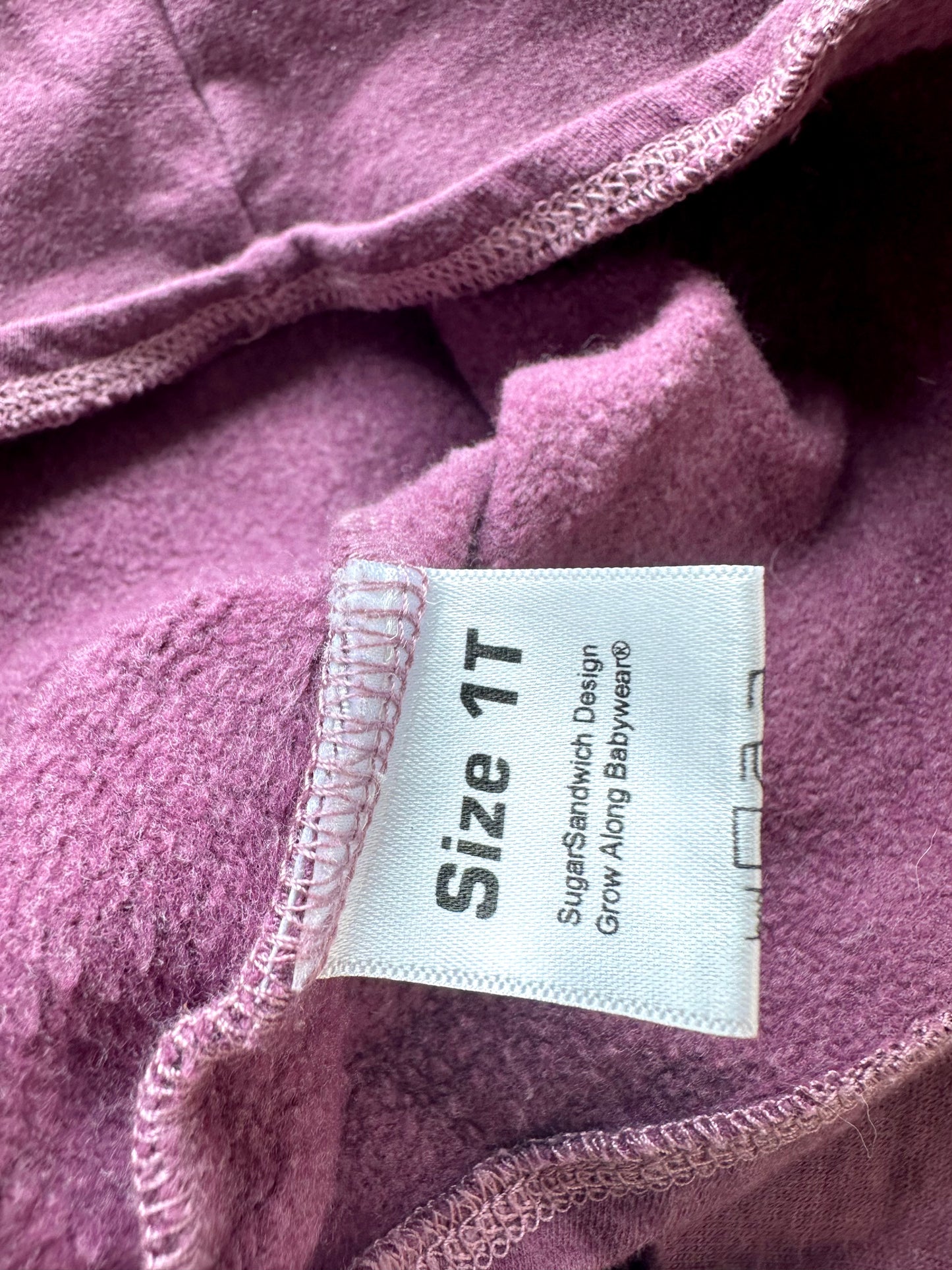 Purple Fairy Hoodie / 12m