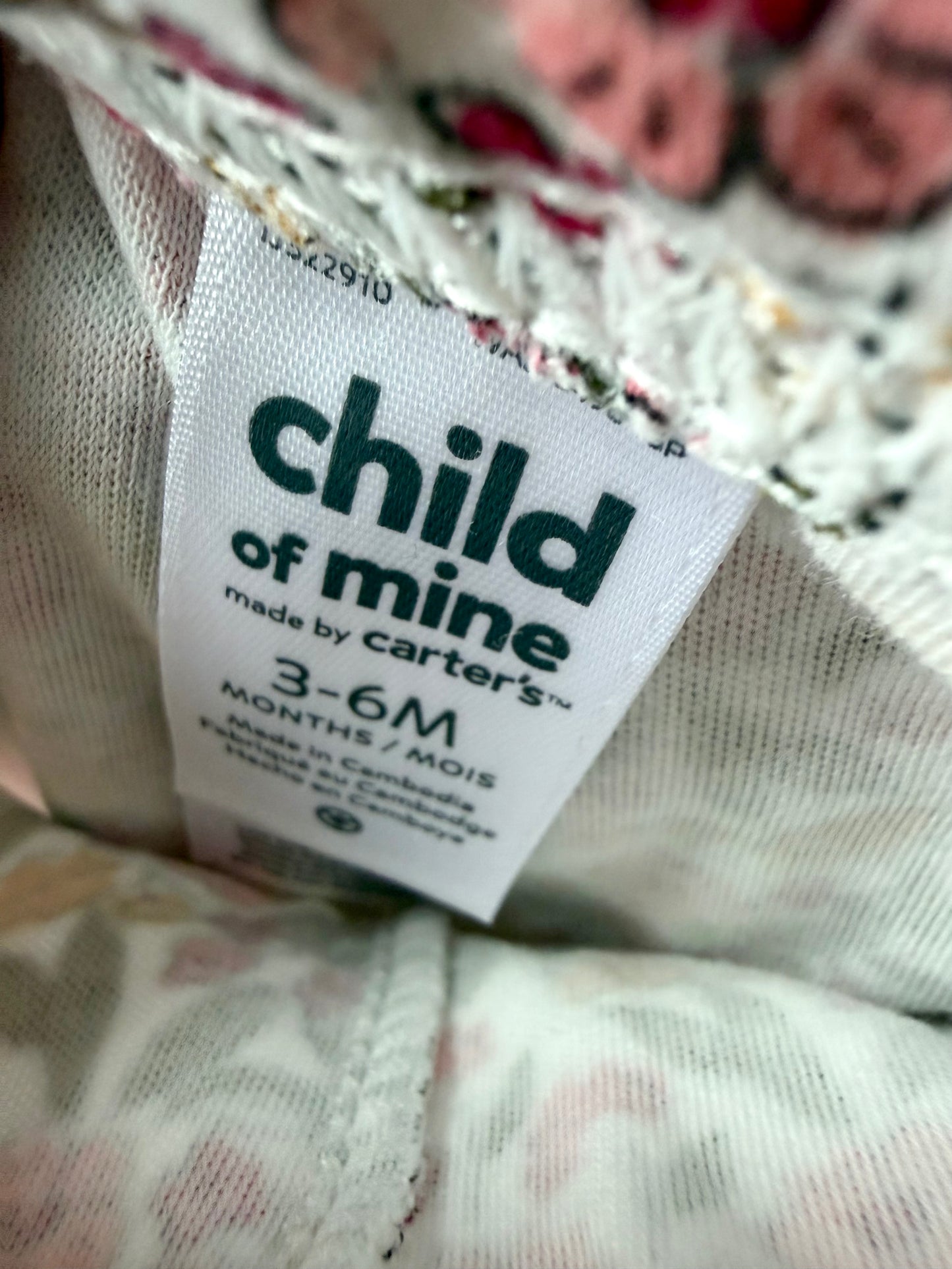 Floral Leggings / 3-6m