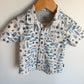 Eddie Bauer Two Piece Button Up T-shirt + Shorts Set / 2T