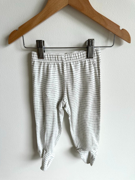 Striped Footed Pants / 6m