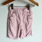 Pink Wide Leg Pants with Adjustable Waist / 12-18m