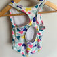 Coloured Hearts Swimsuit / 2T