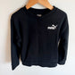 Puma Black Crew Neck Sweater / 6 years