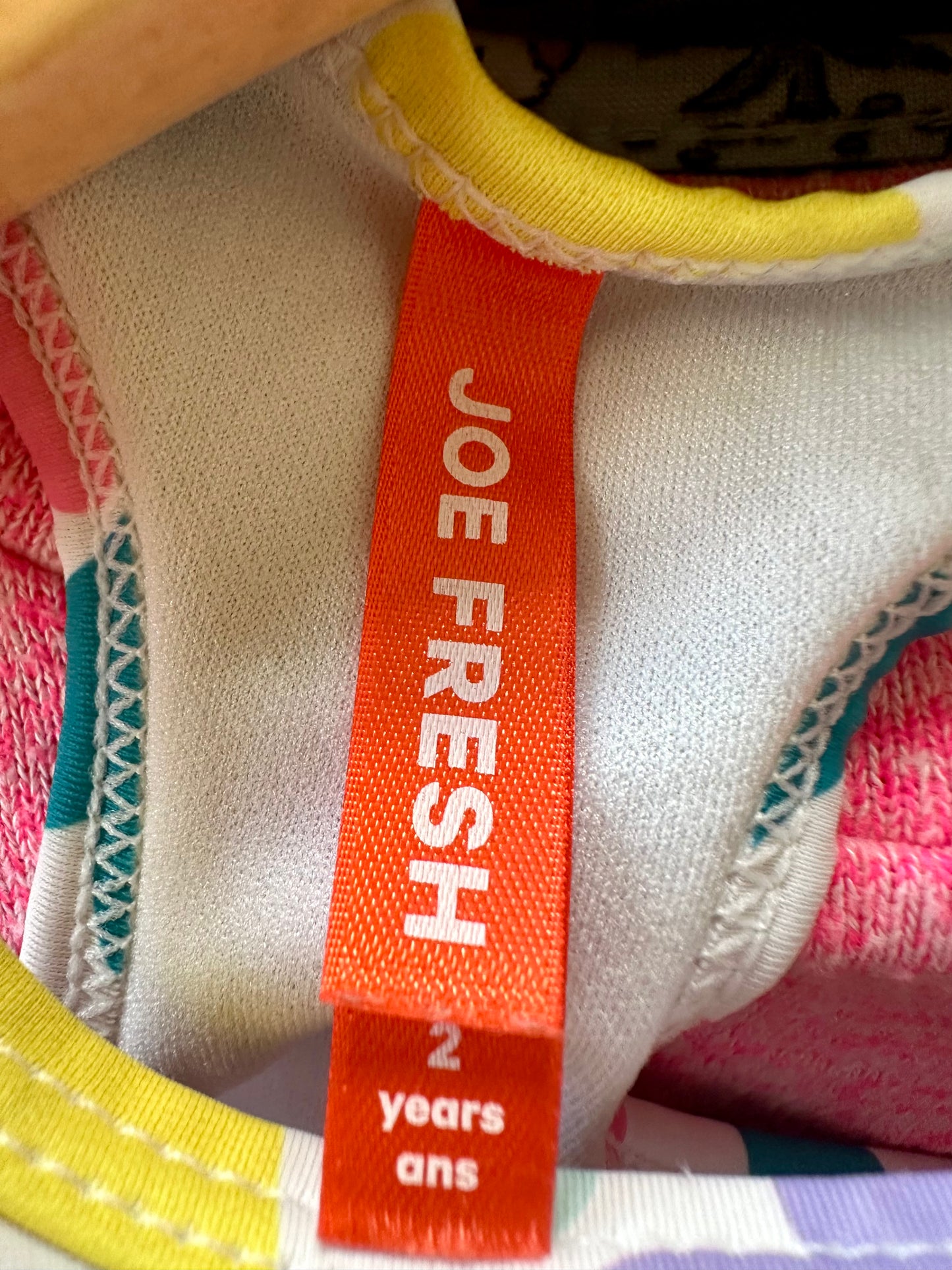 Coloured Hearts Swimsuit / 2T