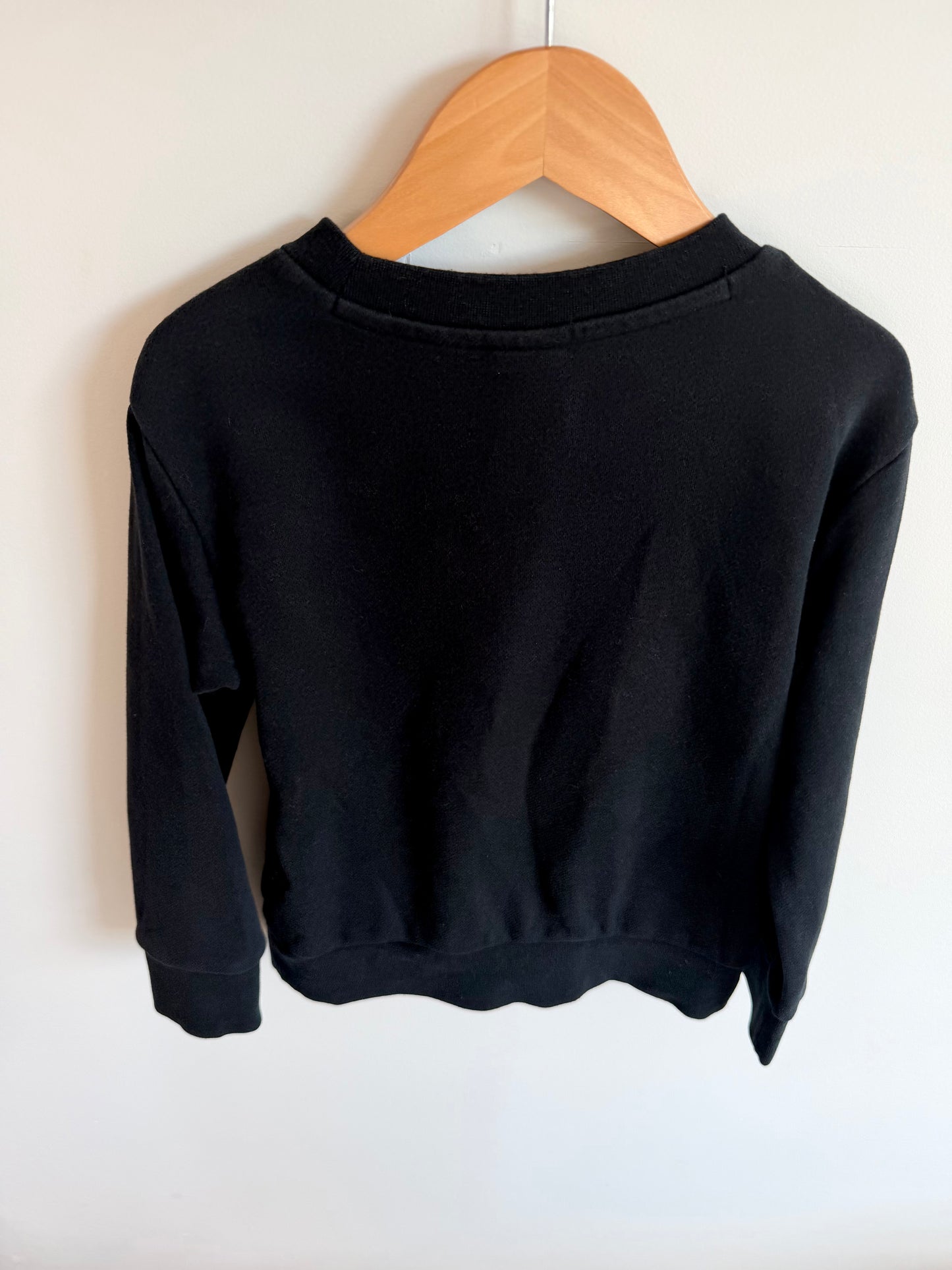 Puma Black Crew Neck Sweater / 6 years
