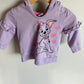 Hooded Dalmatian Hoodie with Ears / 6-12m
