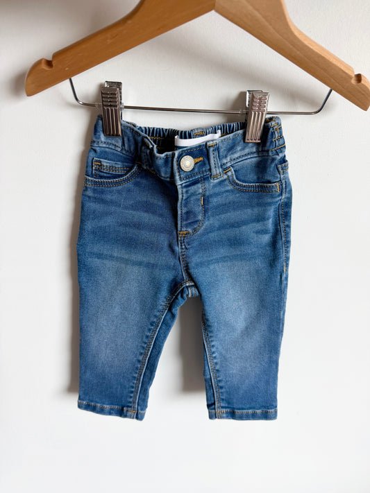 "Boyfriend" Stretch Jeans / 6-12m
