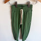 Little & Lively Emerald Green Joggers / 1-2T