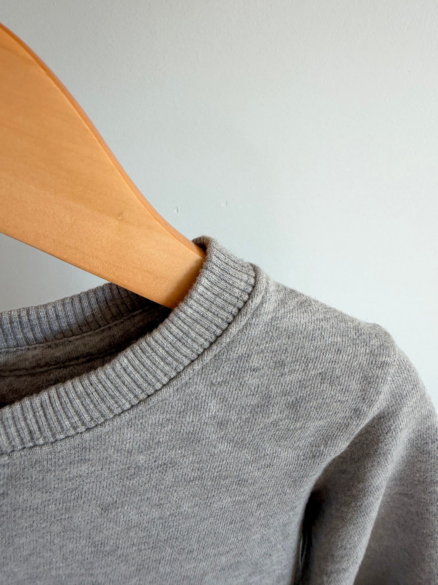 Grey Face Elbow Sweater / 2-3T
