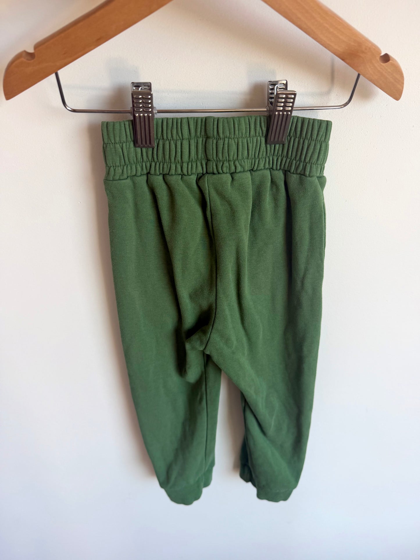 Little & Lively Emerald Green Joggers / 1-2T