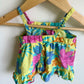 Tropical Ruffle Trim Tank / 6-12m