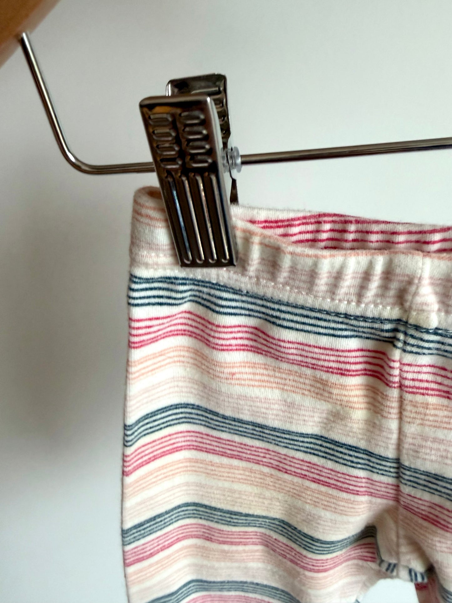 Pehr Striped Cotton Pants / 0-3m