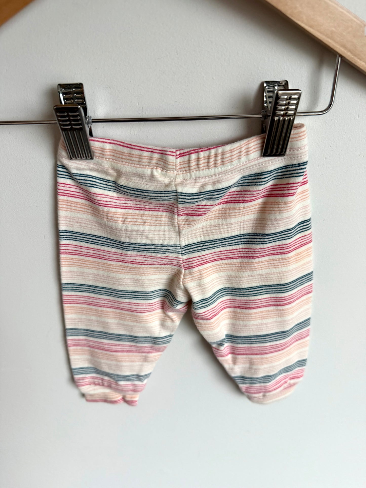 Pehr Striped Cotton Pants / 0-3m