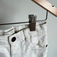 Zara White Stretch Denim Pants / 9-12m