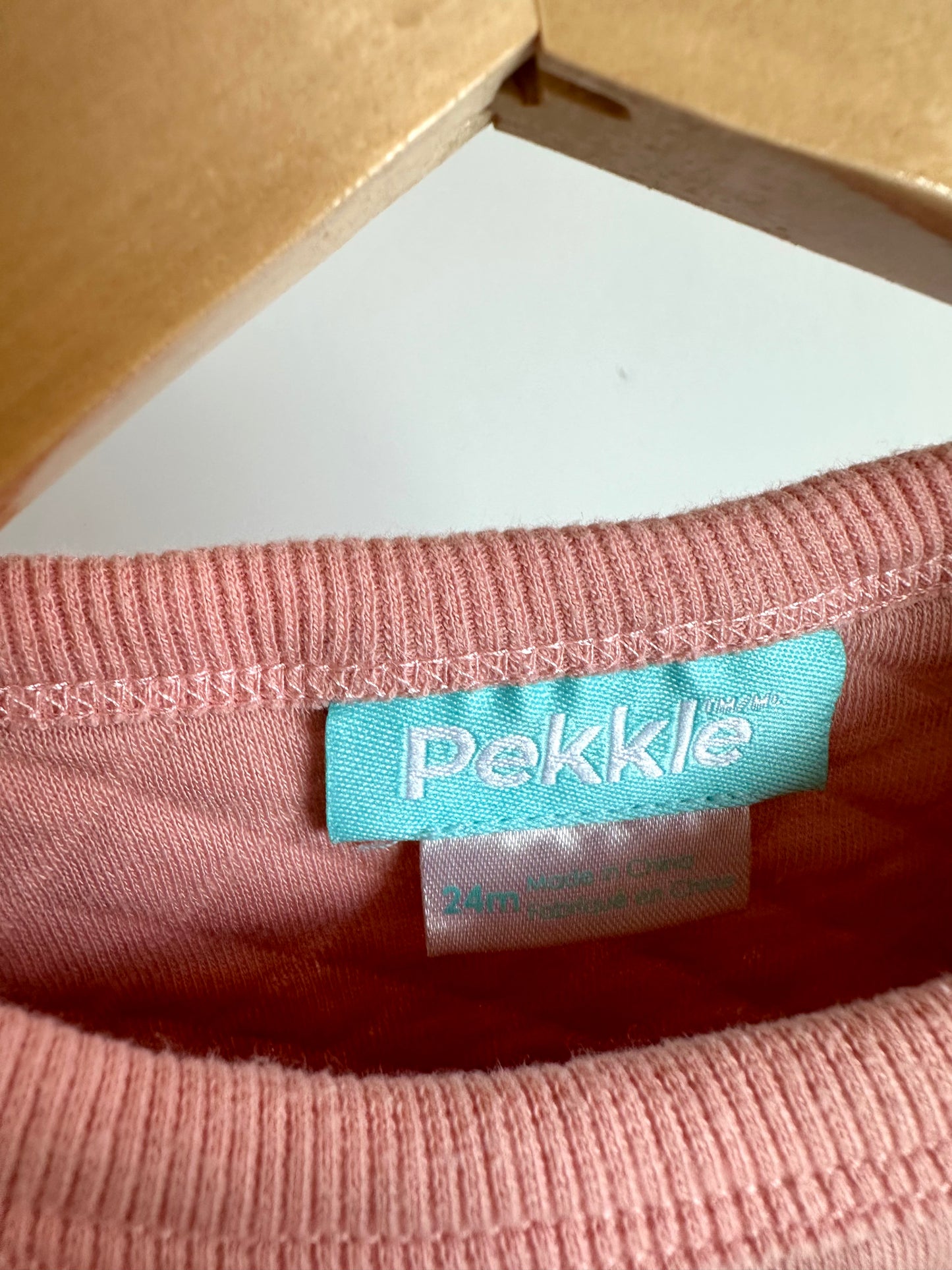 Teddy Quilted Crew + Leggings Set / 24m