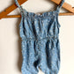 Heart Chambray Jumpsuit / 3-6m