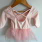 Pink Bow Tutu Leotard / 2-4T