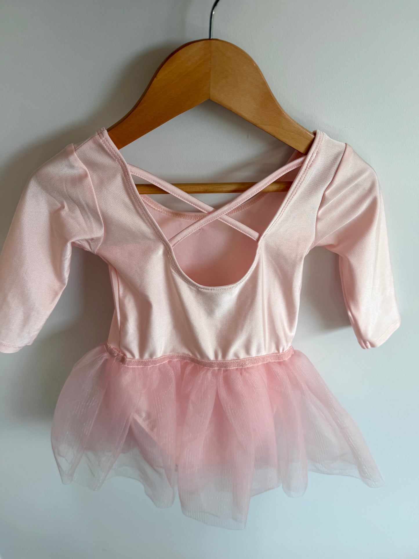 Pink Bow Tutu Leotard / 2-4T