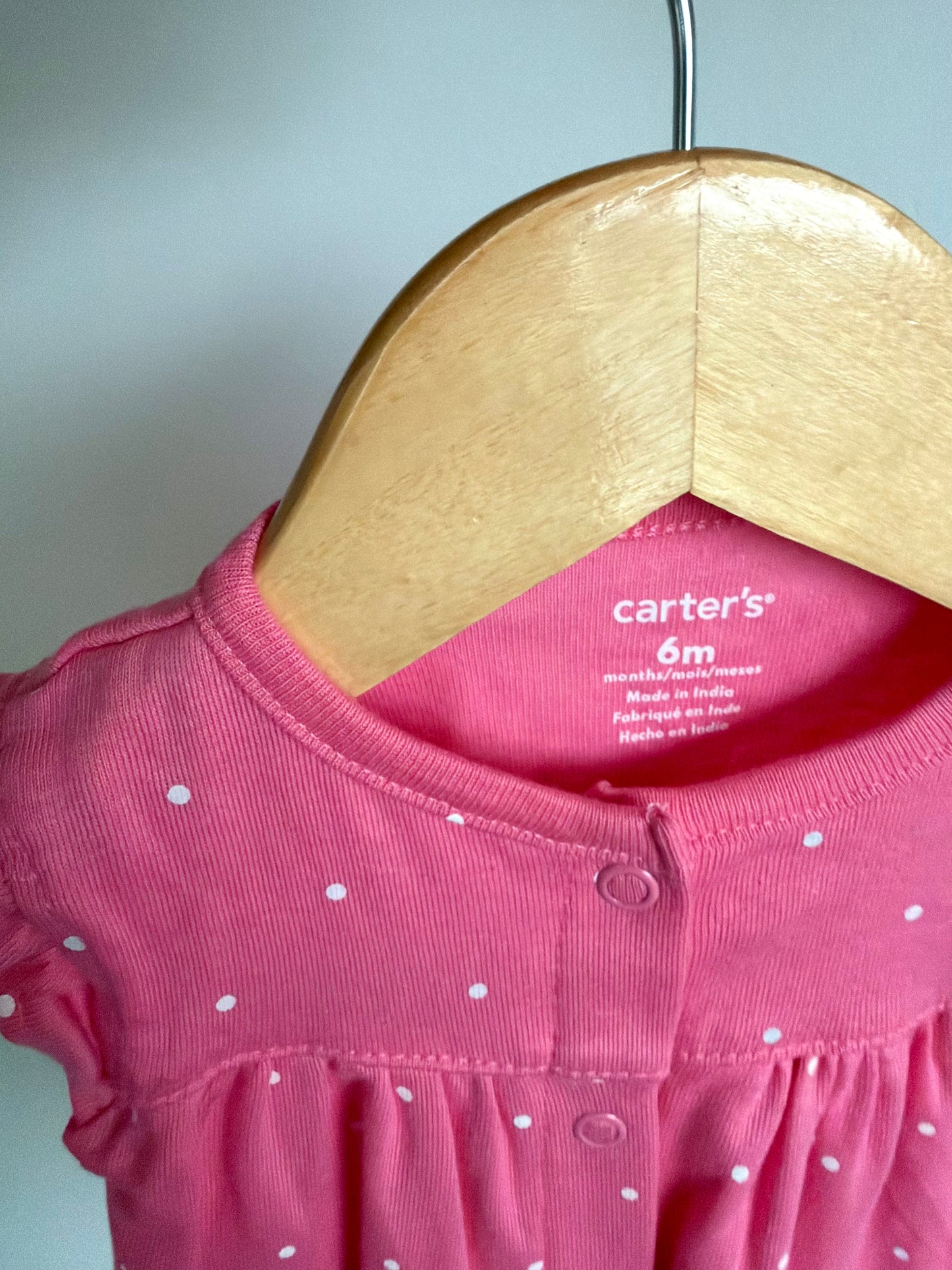 Ice Cream Pink Bubble Romper (With tags) / 6m