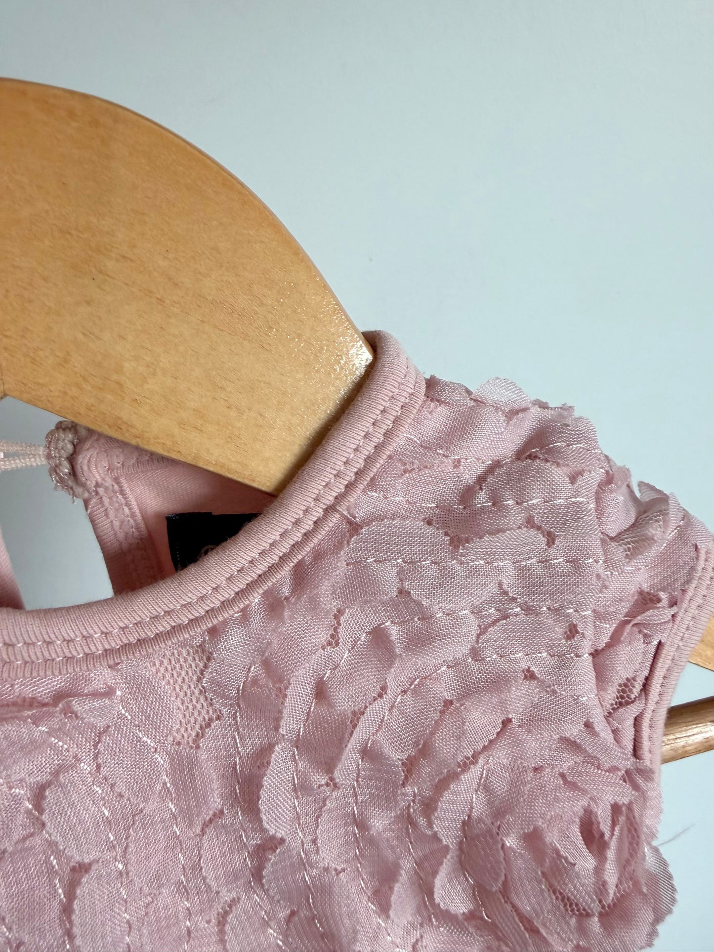 Olivia Rose Pink Bodysuit Dress / 0-3m