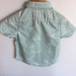 Mint Dino Button Up Dress Shirt / 2T