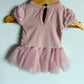 Olivia Rose Pink Bodysuit Dress / 0-3m