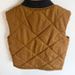 Golden brown Vest / 6-7 years