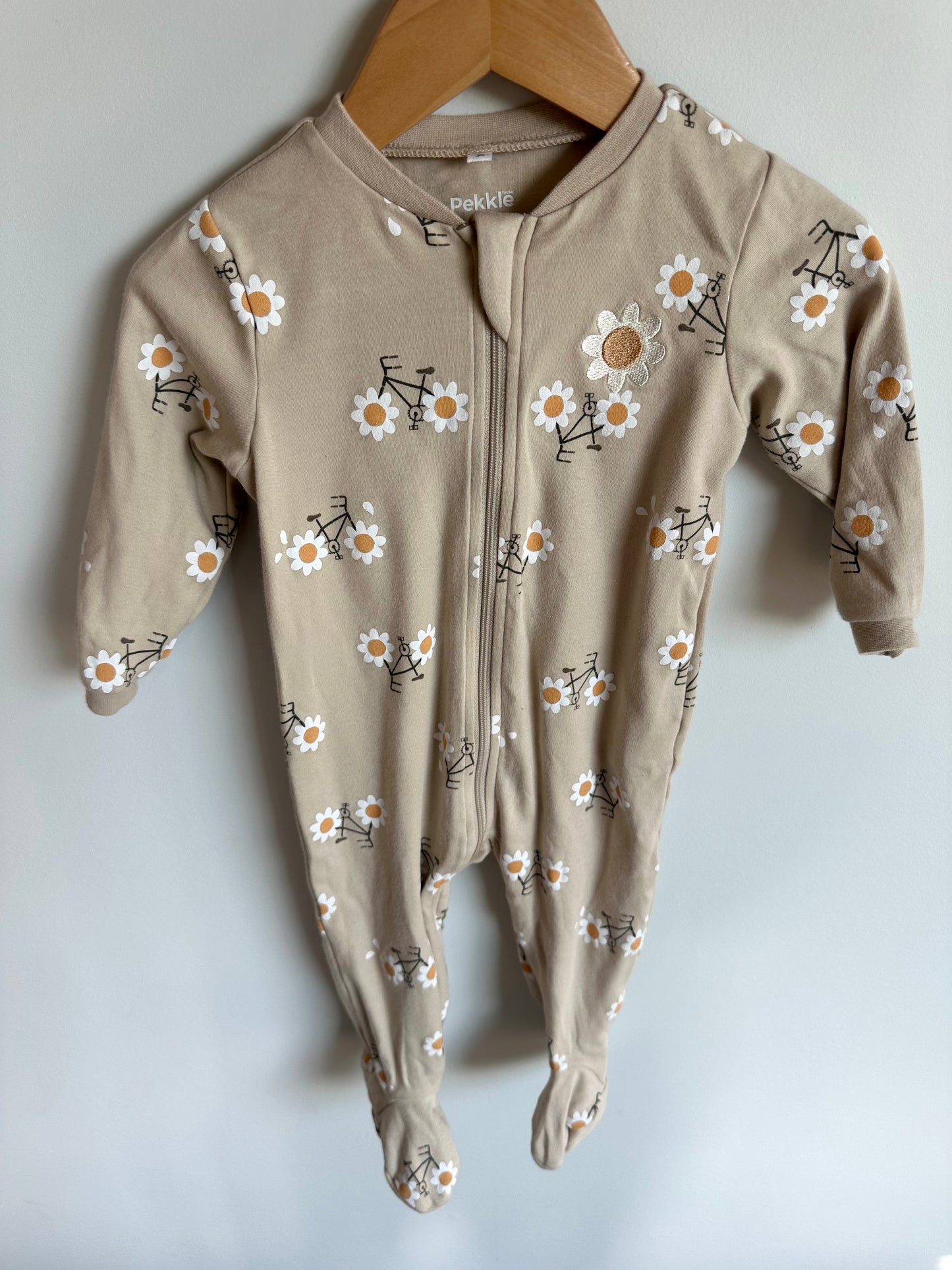 Organic Bicycle Daisy Sleeper / 9m