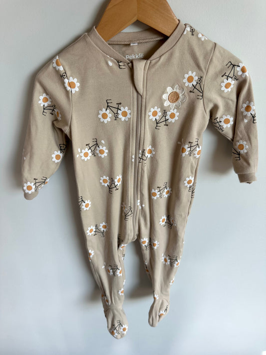 Organic Bicycle Daisy Sleeper / 9m