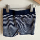 Striped Navy Shorts / 12m