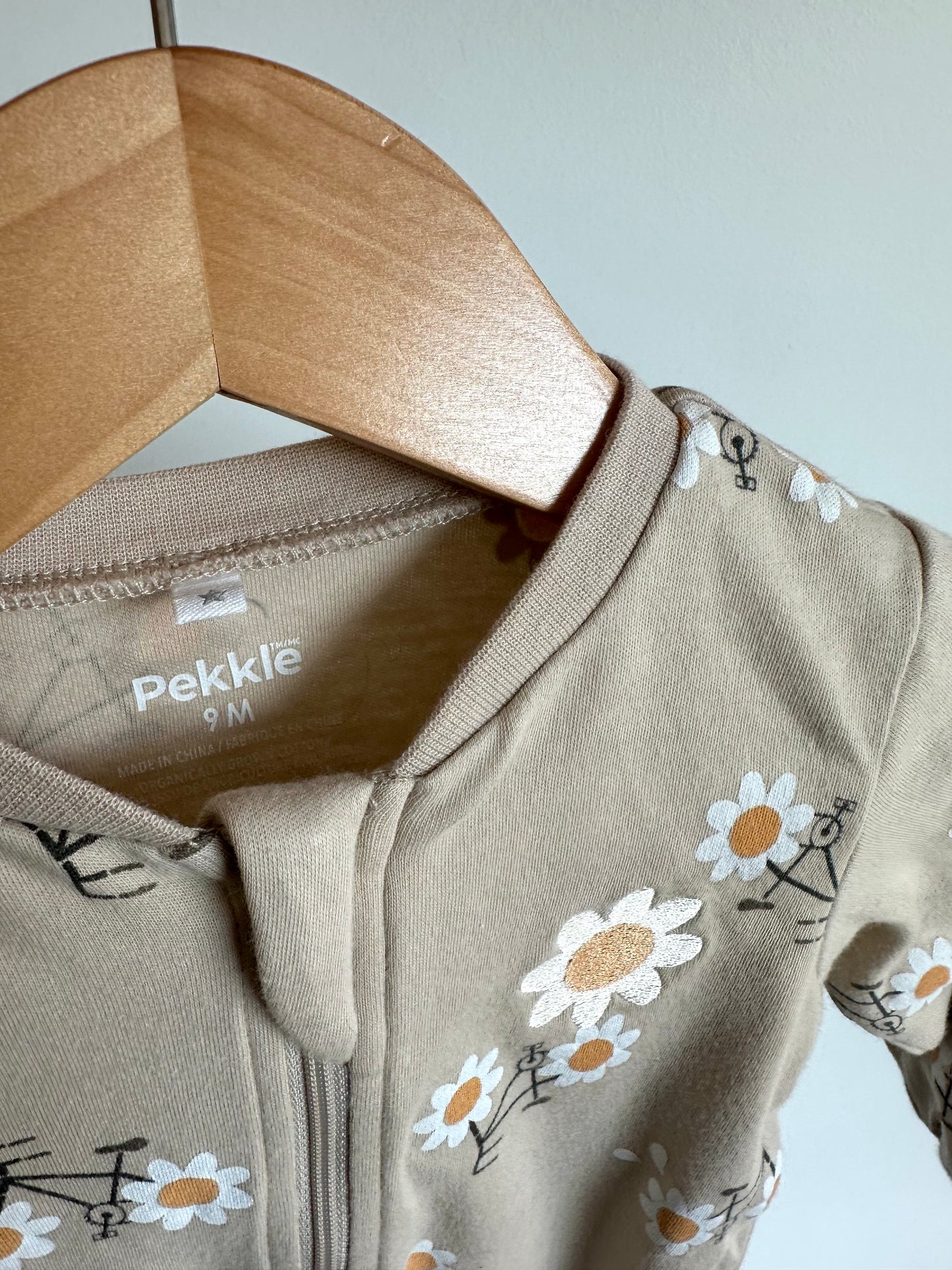 Organic Bicycle Daisy Sleeper / 9m