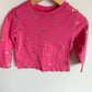 Pink Top with Gold Bows / 2T
