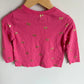 Pink Top with Gold Bows / 2T