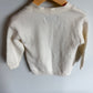 White Open Cardigan / 2T