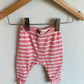 Pink White Striped Pants / 3-6m