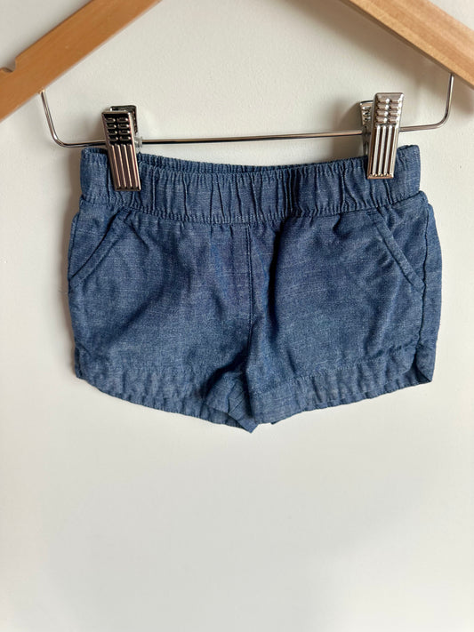 Chambray Shorts / 2T