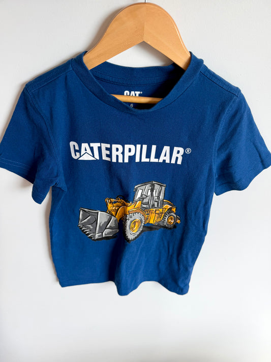 Caterpillar Blue T-Shirt / 6 years
