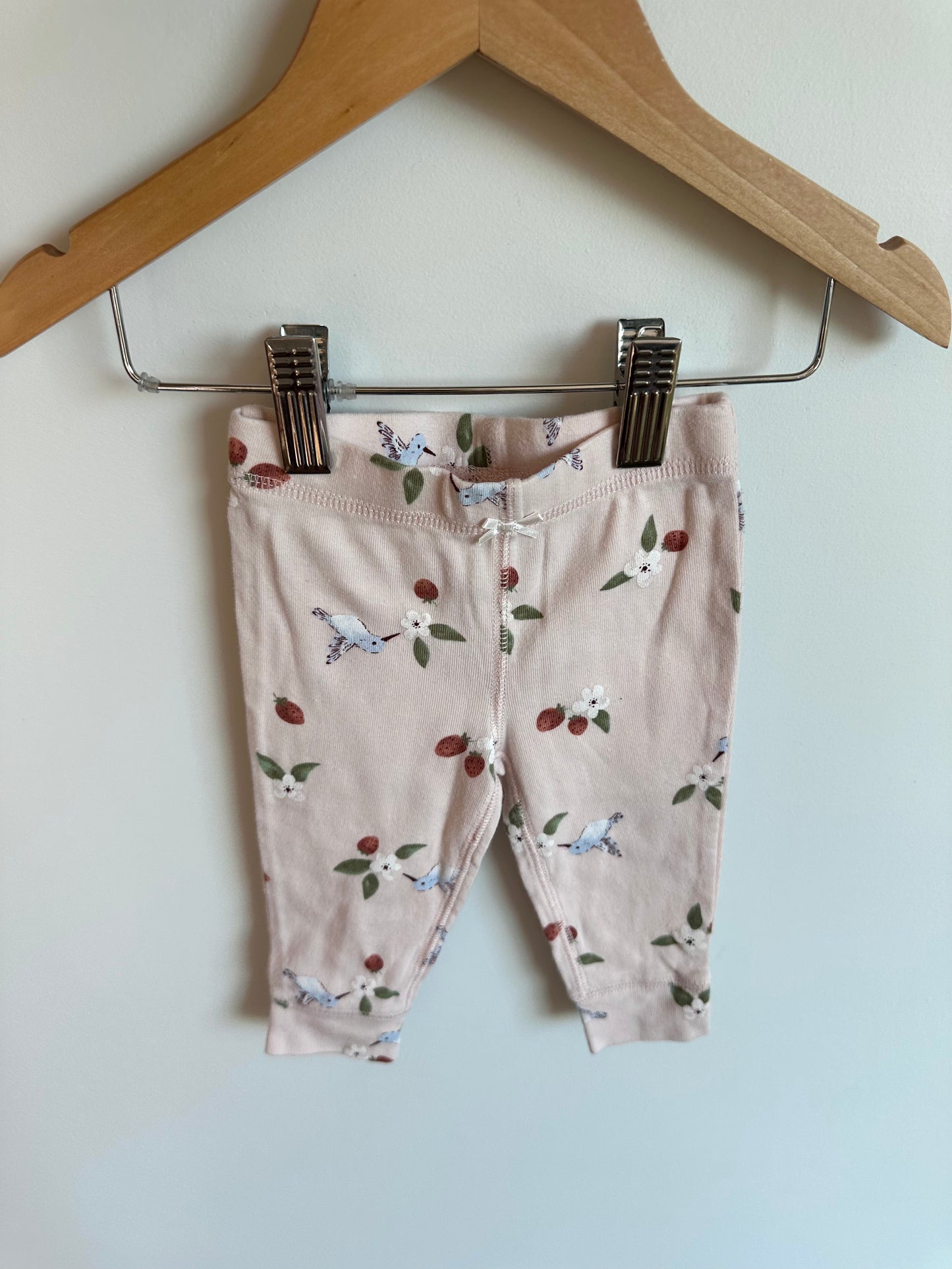Hummingbird Berry Pants / 6m
