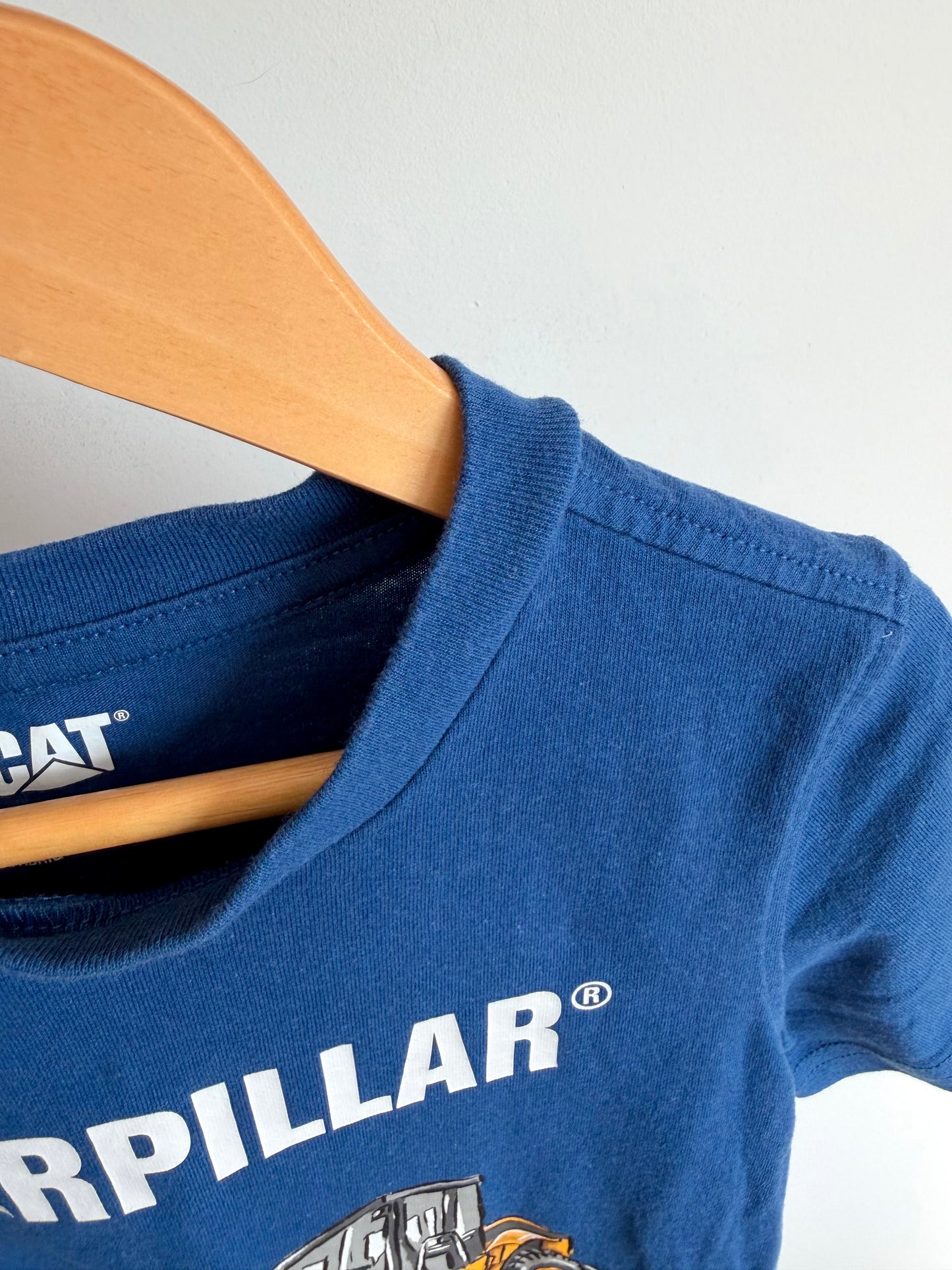 Caterpillar Blue T-Shirt / 6 years
