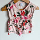 Pink Floral Dress with Pockets / 3-6m